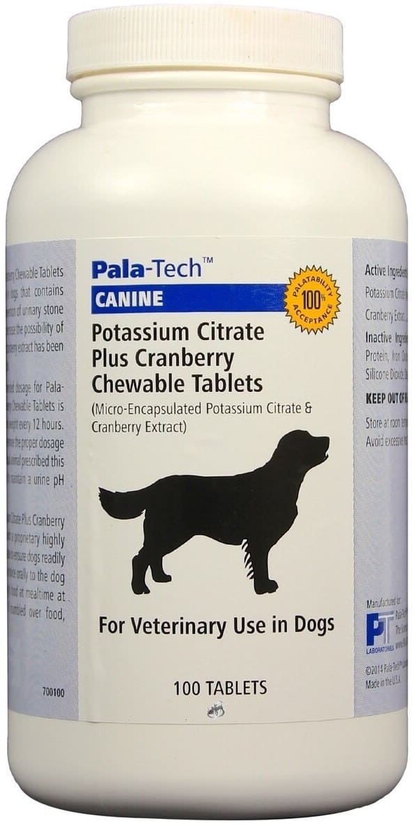 Potassium Citrate Plus Cranberry Chewable Tablets