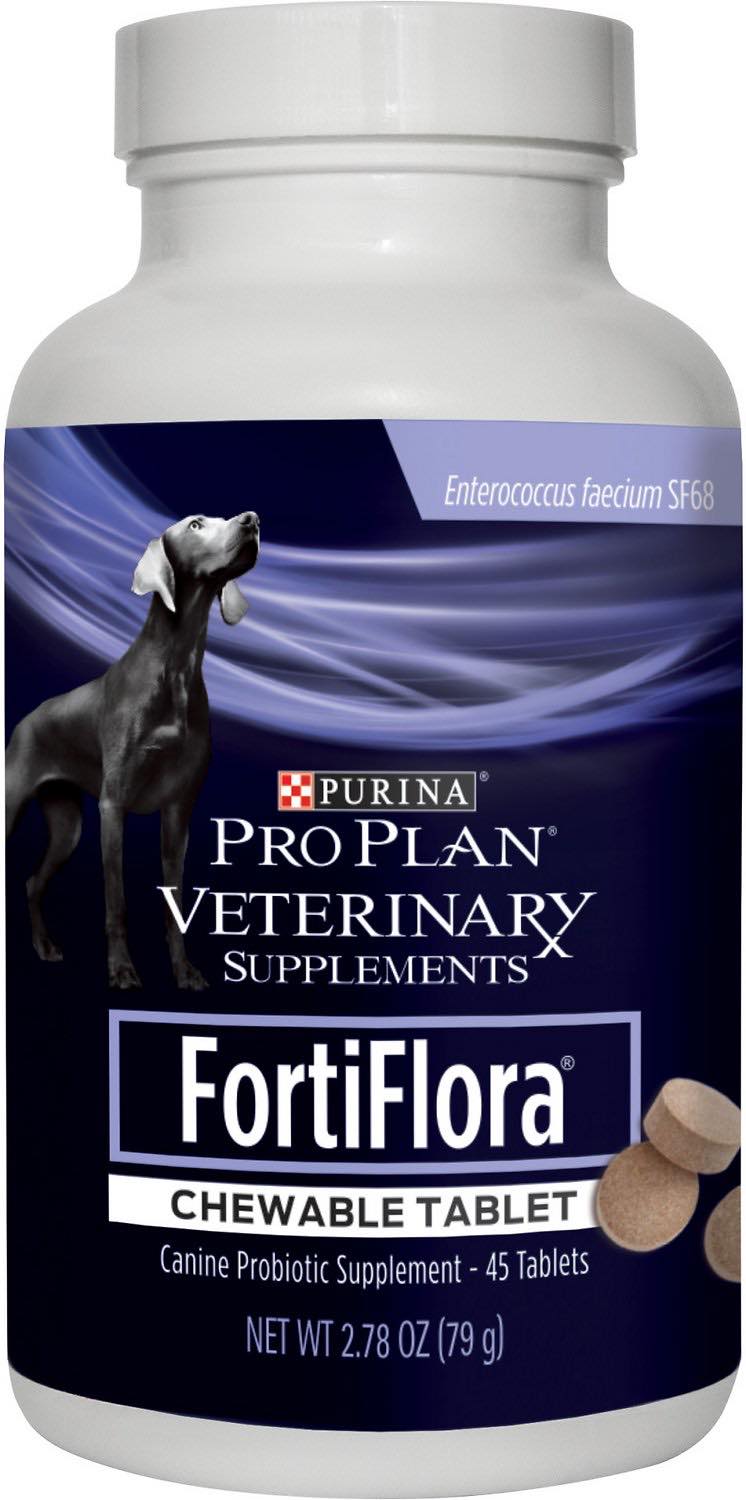 Purina Pro Plan Veterinary Supplements FortiFlora Chewable Tablet for Dogs