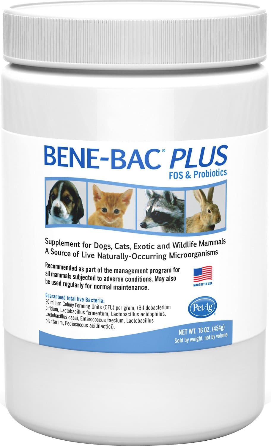 PetAg Bene-Bac Plus Polvo para Mascota