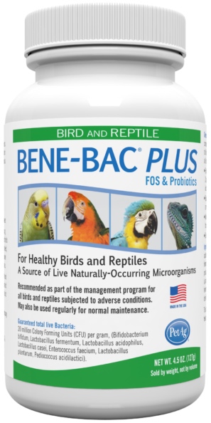 PetAg Bene-Bac Plus Bird & Reptile