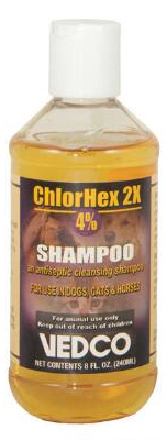 ChlorHex 2X Champú 4% 8 oz 1