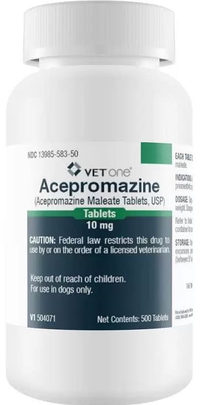 Acepromazine Tablets 10 mg 1 count 1