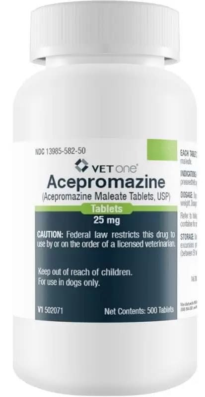 Acepromazine Tablets 25 mg 1 count 1