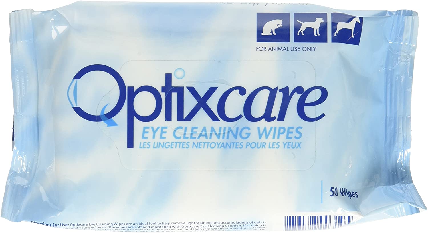 OptixCare Toallitas de Limpieza Ocular 50 comprimidos 1