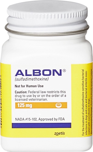 Albon Tablets 125 mg 1 count 1