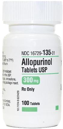 Allopurinol 300 mg 1 tablet 1