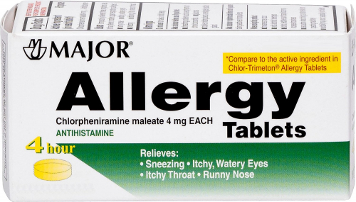 Allergy Chlorpheniramine Maleate 4 mg 1 tablet 1