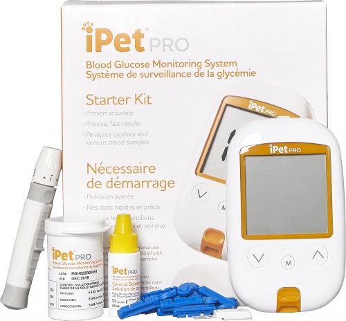 iPet Pro Kit de Medidor de Glucosa 1