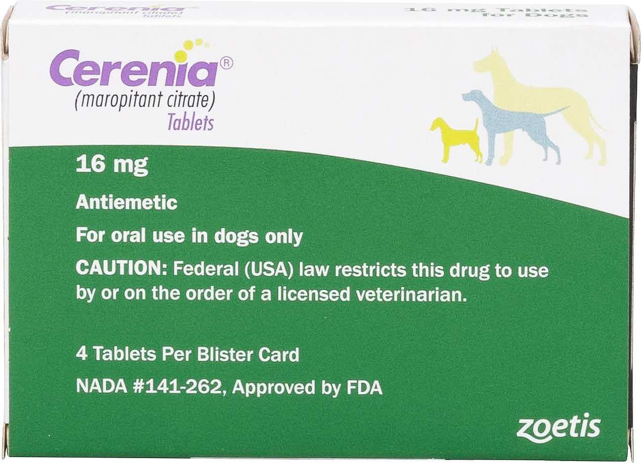 Cerenia Tablets 16 mg 4 count 1