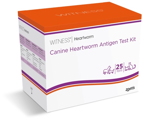Witness Heartworm 25 tests 1