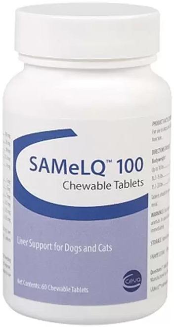 SAMeLQ Chewable Tablets 100 mg 60 count 1