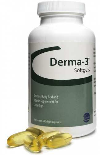 Derma-3 Softgels 60 capsules for large dogs 1