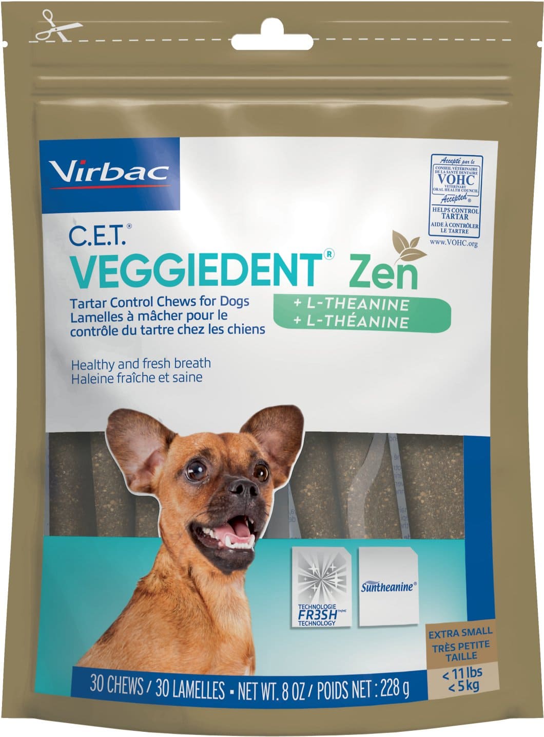 C.E.T. VeggieDent Zen + L-Theanine