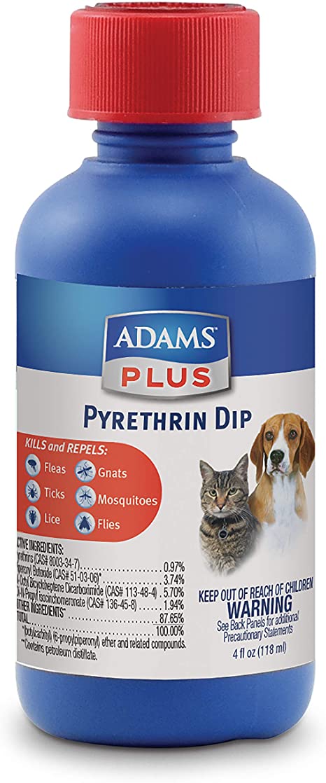 Adams Plus Pyrethrin Dip 4 oz 1