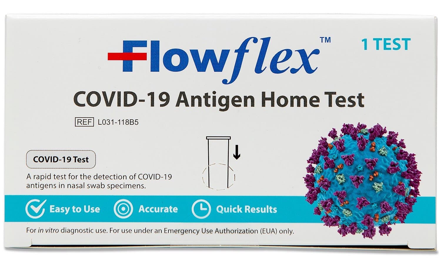 Flowflex Prueba Casera de Antígeno del COVID-19