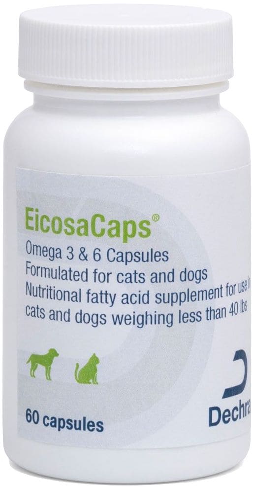 EicosaCaps  60 capsules for cats & dogs up to 40 lbs 1