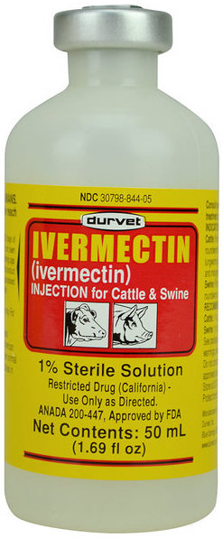 Ivermectin Solución Inyectable 1% 50 ml 1