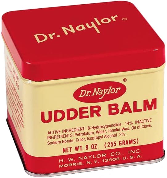 Dr. Naylor Udder Balm 9 oz 1