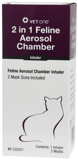 2 in 1 Feline Aerosol Chamber Inhaler  1