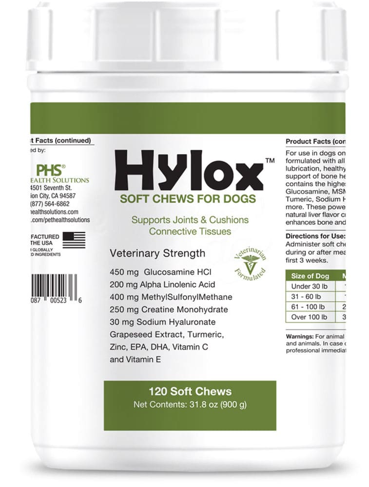 Hylox Soft Chews 120 count 1