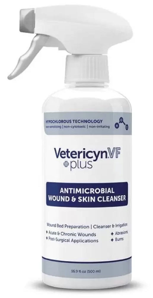 Vetericyn VF Plus Antimicrobial Wound & Skin Cleanser 16 oz 1