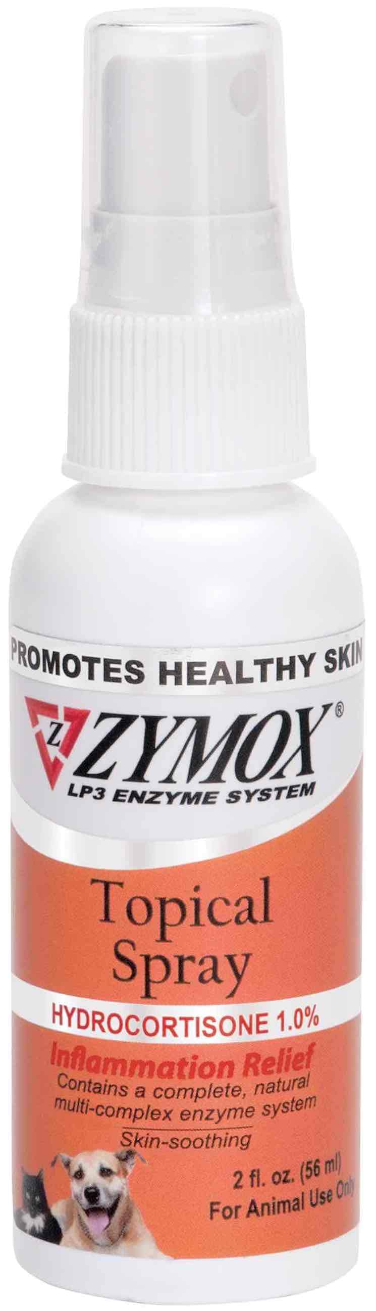 Zymox Topical Spray with 1% Hydrocortisone 2 oz 1