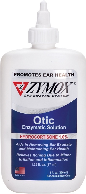 Zymox Solución Ótica Enzimática con 1% de Hidrocortisona 8 oz 1