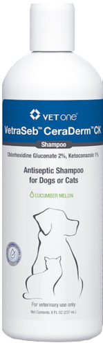 VetraSeb CeraDerm CK Shampoo 8 oz 1