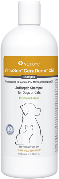 VetraSeb CeraDerm CM Shampoo 16 oz 1