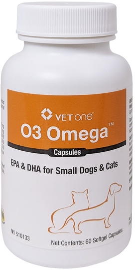O3 Omega Cápsulas 60 softgel capsules Cats & Small Dogs (Up to 30 lbs) 1