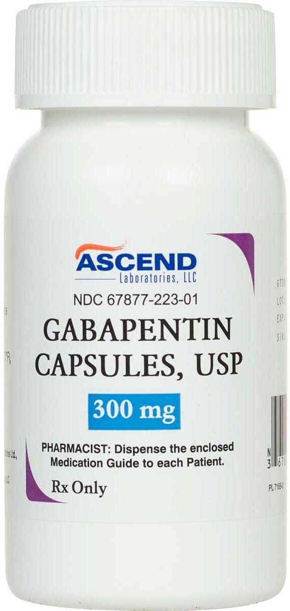 Gabapentin Capsules 1 count 300 mg 1