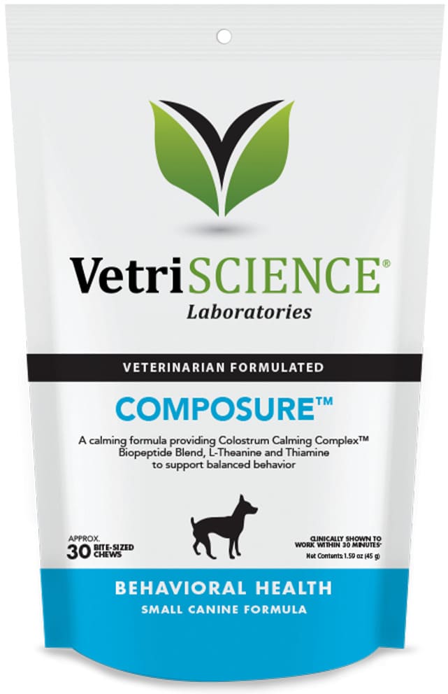 VetriScience Composure for Small Dogs 30 bite-sized chews 1