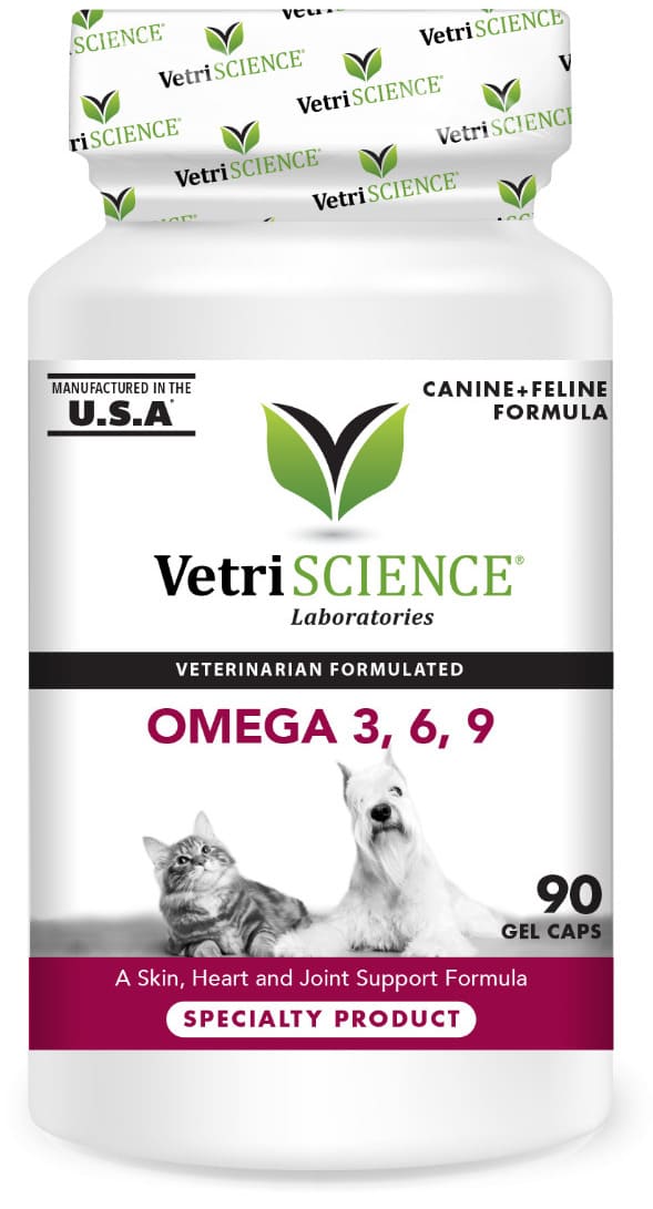 VetriScience Omega 3, 6, 9 90 gel caps 1