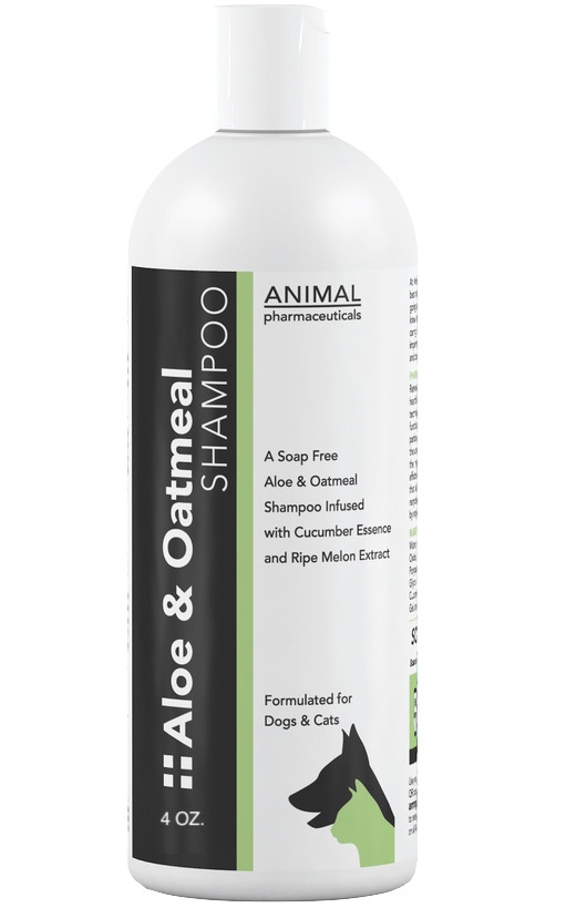 Animal Pharmaceuticals Aloe & Oatmeal Shampoo 4 oz Cucumber Melon 1