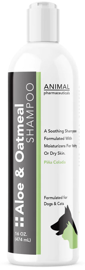 Animal Pharmaceuticals Aloe & Oatmeal Shampoo 16 oz Piña Colada 1