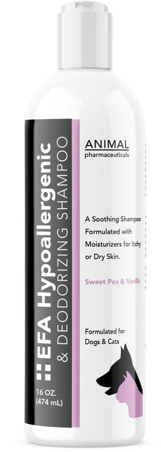 Animal Pharmaceuticals EFA Hypoallergenic & Deodorizing Shampoo  16 oz Sweet Pea & Vanilla 1
