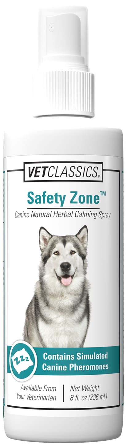 VetClassics Safety Zone Herbal Calming Spray for Dogs