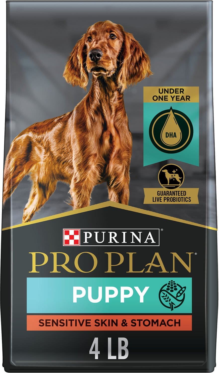 Purina Pro Plan Puppy Sensitive Skin & Stomach 4 lbs Salmon & Rice 1