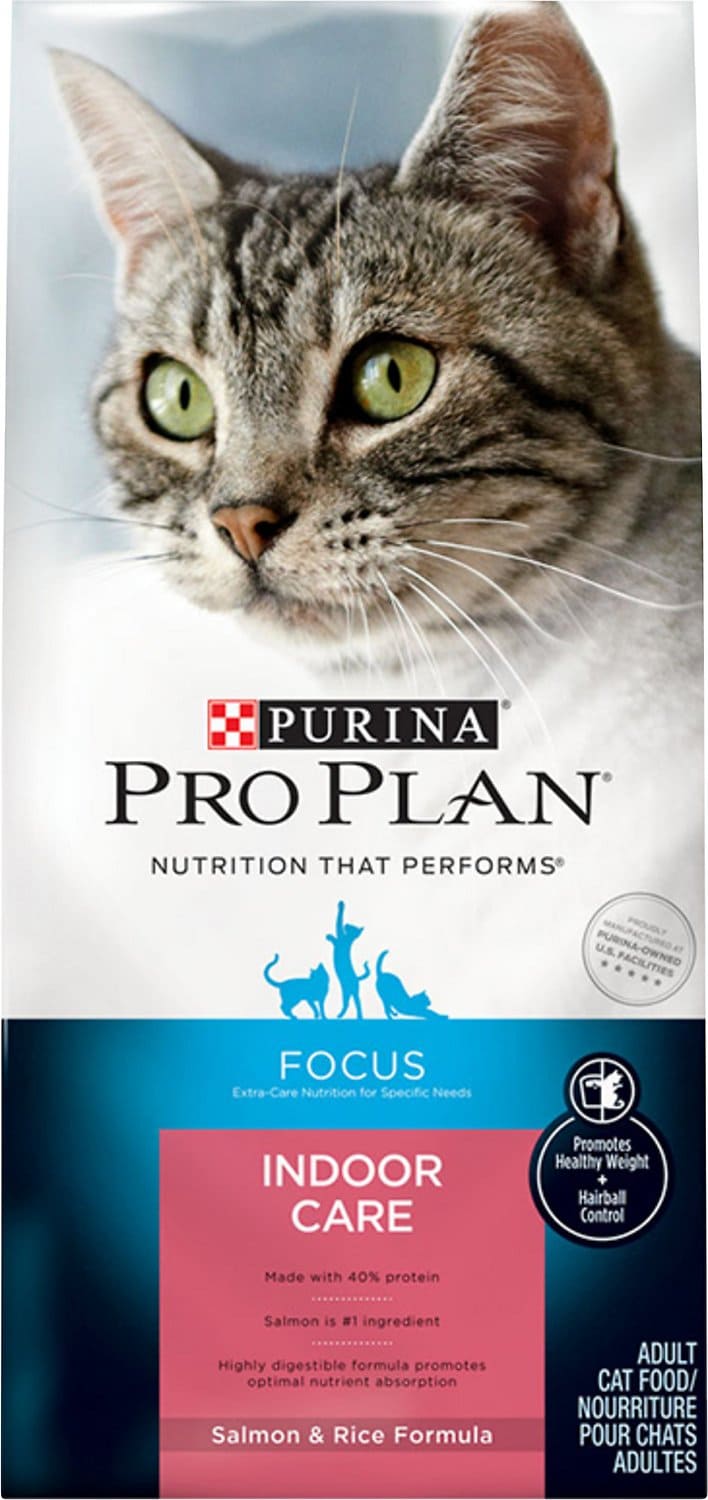 Purina Pro Plan Adult Indoor Care Salmon & Rice 7 lbs 1