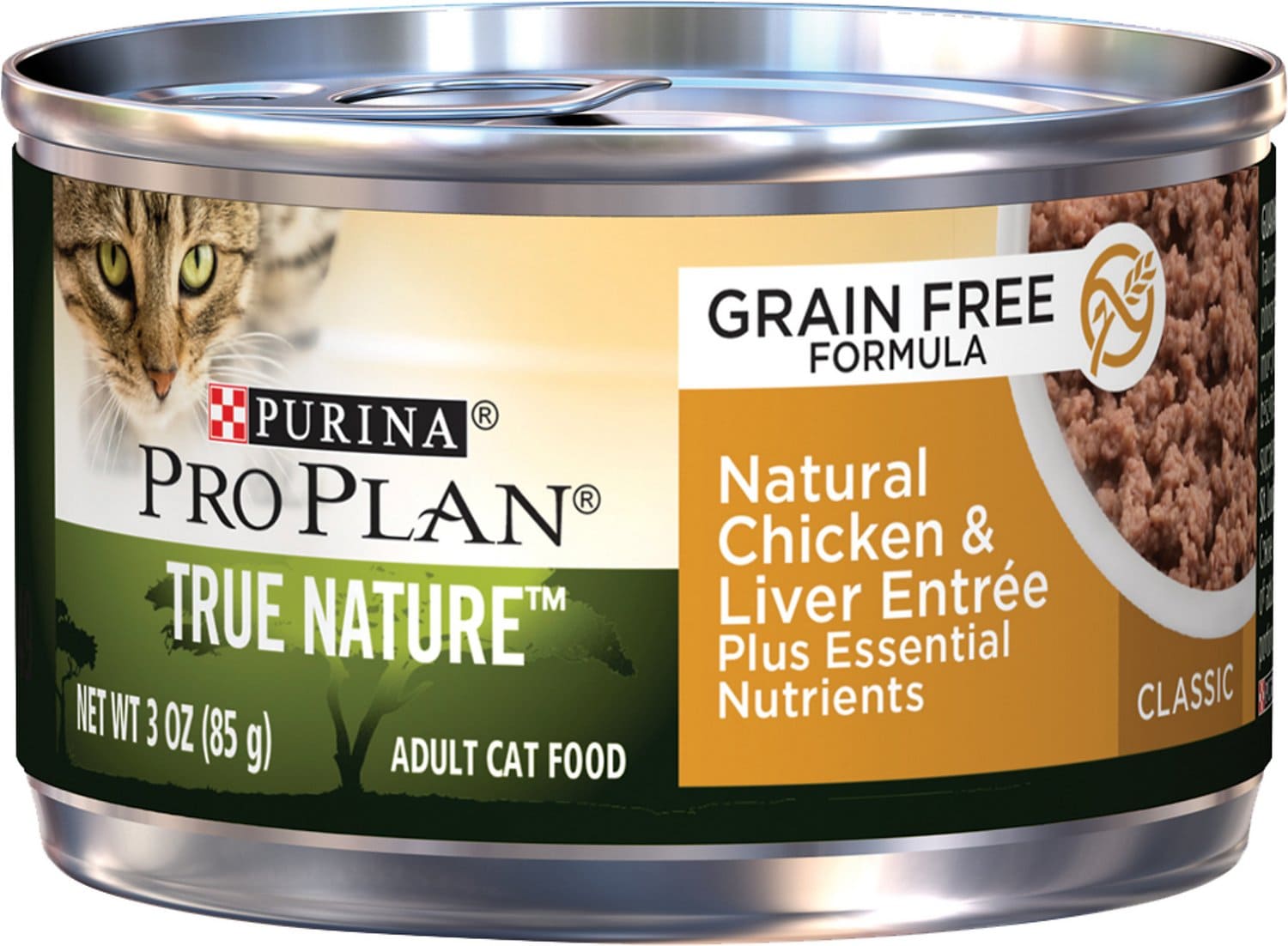 Purina Pro Plan True Nature Entré Classic 24 x 3 oz can Natural Chicken & Liver 1