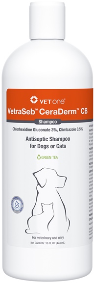 VetraSeb CeraDerm CB Shampoo 16 oz 1