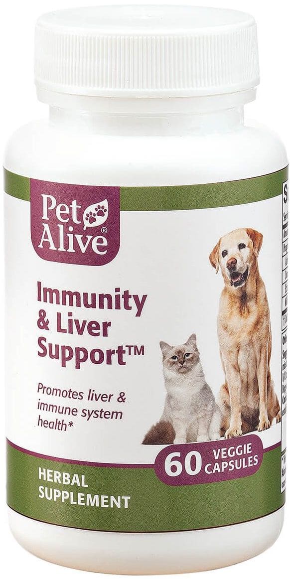 PetAlive Immunity & Liver Support Cápsulas 60 count 1