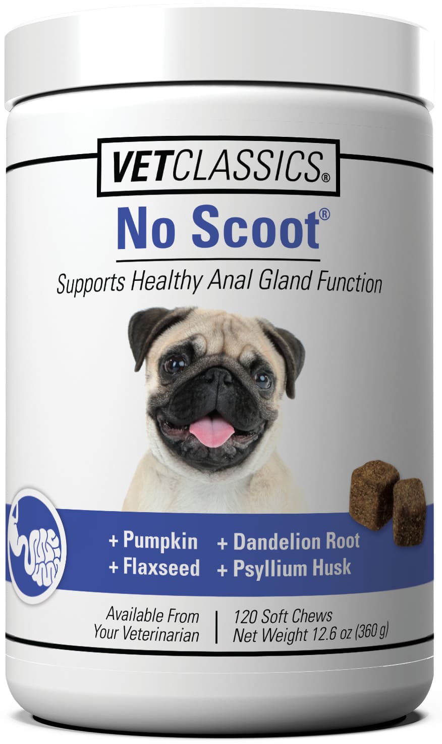 VetClassics No Scoot Soft Chews 120 count 1