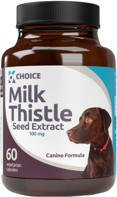 K9 Choice Milk Thistle 100 mg 60 capsules 1