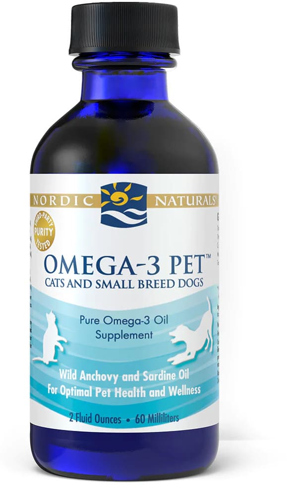 Nordic Naturals Omega-3 Pet Liquid for cats & small dogs 2 oz 1