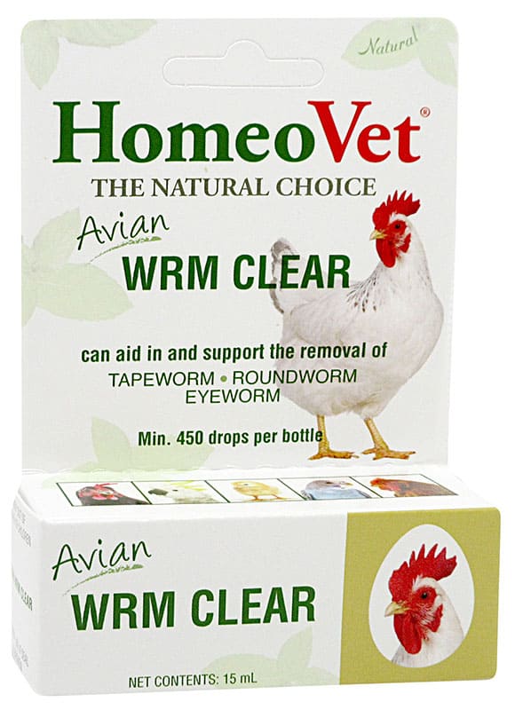 HomeoPet Avian WRM Clear 15 ml 1