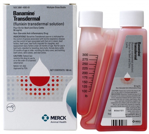 Banamine Transdérmico Solución Pour-On