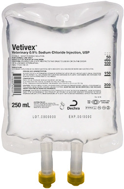 Vetivex Veterinary Sodium Chloride Solución Inyectable