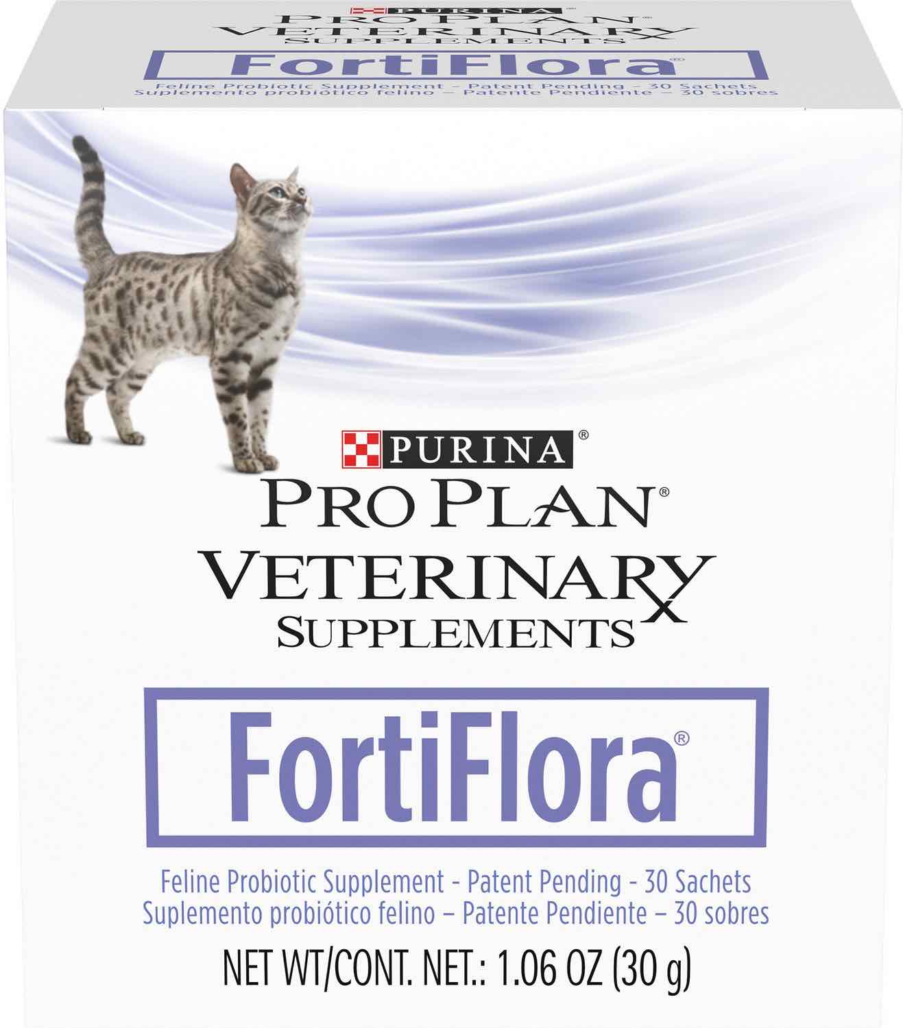 Purina Pro Plan Veterinary Supplements FortiFlora Powder for Cats