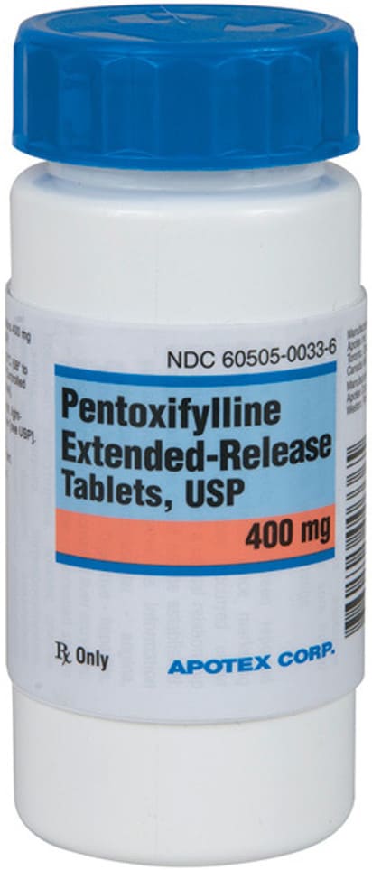 Pentoxifylline Comprimidos de Liberación Prolongada